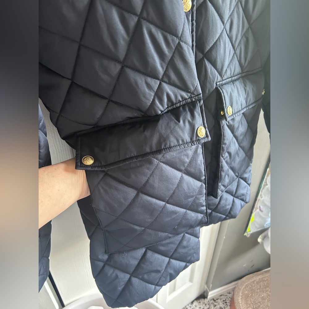 J.Crew Heritage quilted Barn Jacket™ with PrimaLoft® in Navy - Large. - Picture 15 of 16